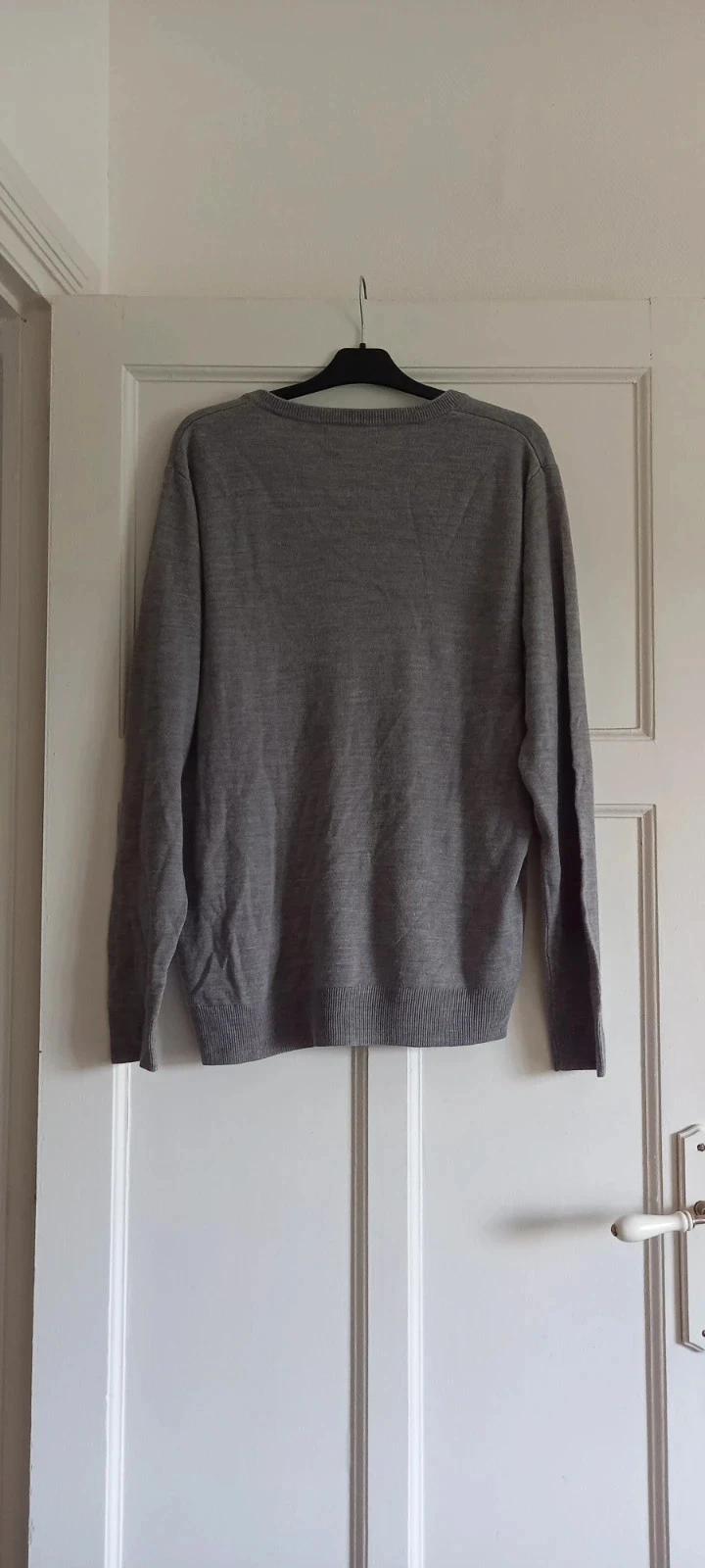 Pull col V gris primark XL – photo 2